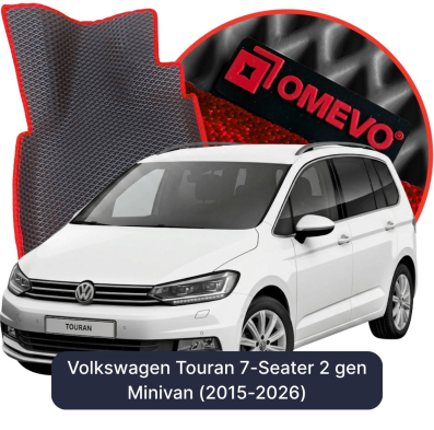 EVA autokoberce OMEVO pro Volkswagen Touran 7-místný 2. gen Minivan (2015-2026)