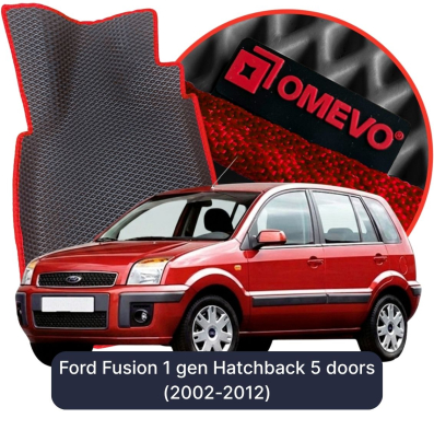 EVA autokoberce OMEVO pro Ford Fusion 1 gen Hatchback 5 dveří (2002-2012)
