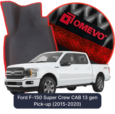 EVA autokoberce OMEVO pro Ford F-150 Super Crew CAB 13. gen Pick-up (2015-2020)