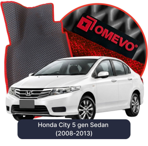 OMEVO 5D Pro Koberečky do Honda City 5. generace Sedan (2008-2013)