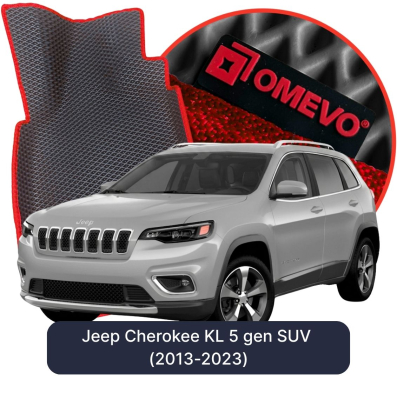 EVA autokoberce OMEVO pro Jeep Cherokee KL 5. gen SUV (2013-2023)