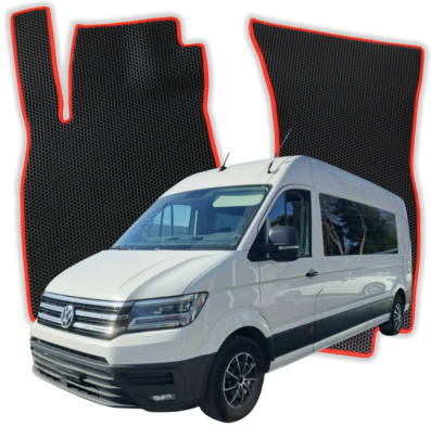 EVA autokoberce OMEVO pro Volkswagen Crafter 9 místný 2 gen Dodávka Long (2016-2026)