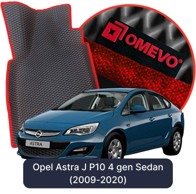 EVA autokoberce OMEVO pro Opel Astra J P10 4. gen Sedan (2009-2020)