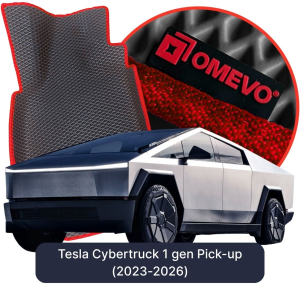 OMEVO 5D Pro Koberečky do Tesla Cybertruck 1 gen Pick-up (2023-2026)