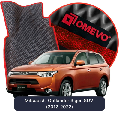 EVA autokoberce OMEVO pro Mitsubishi Outlander 3. generace SUV (2012-2022)