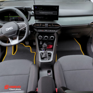 EVA autokoberce OMEVO pro Dacia Sandero Stepway Extreme LPG 3 gen Hatchback 5 dveří (2020-2026)
