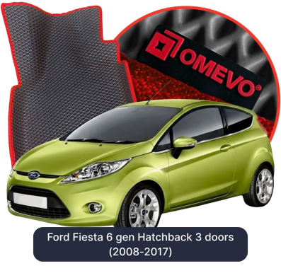 EVA autokoberce OMEVO pro Ford Fiesta 6 gen Hatchback 3 dveře (2008-2017)