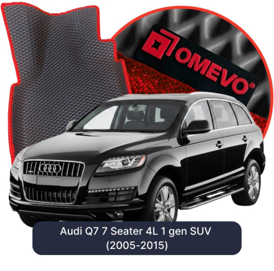 EVA autokoberce OMEVO pro Audi Q7 7-místný 4L 1 gen SUV (2005-2015)