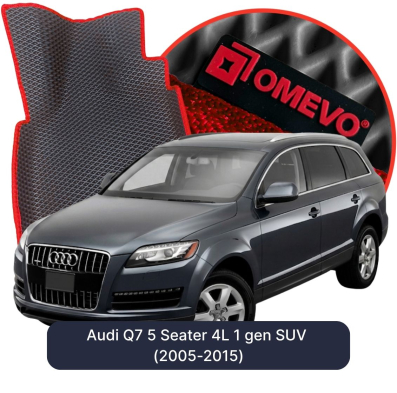EVA autokoberce OMEVO pro Audi Q7 5-místný 4L 1 gen SUV (2005-2015)