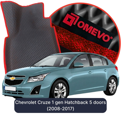 EVA autokoberce OMEVO pro Chevrolet Cruze 1 gen Hatchback 5 dveří (2008-2017)