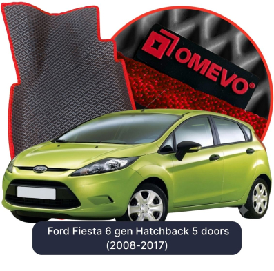 EVA autokoberce OMEVO pro Ford Fiesta 6 gen Hatchback 5 dveří (2008-2017)