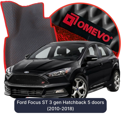 EVA autokoberce OMEVO pro Ford Focus ST 3. gen Hatchback 5 dveří (2010-2018)
