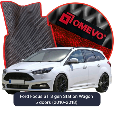 EVA autokoberce OMEVO pro Ford Focus ST 3 gen Kombi 5 dveří (2010-2018)