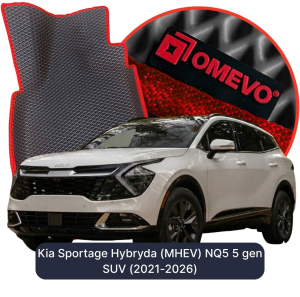 OMEVO 5D Pro Koberečky do Kia Sportage Hybrid (MHEV) NQ5 5. gen SUV (2021-2025)