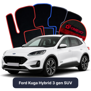 Velurové autokoberce OMEVO pro Ford Kuga Titanium 3 gen SUV (2019-2025)