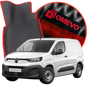 OMEVO 5D Pro Koberečky do Citroën Berlingo 3-místný 3 gen KombiVan (2018-2026)
