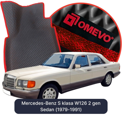 EVA autokoberce OMEVO pro Mercedes-Benz S třída W126 2. generace Limuzína (1979-1991)