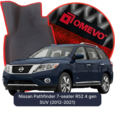 EVA autokoberce OMEVO pro Nissan Pathfinder 7-místný R52 4. generace SUV (2012-2021)
