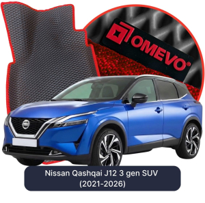 OMEVO 5D Pro Koberečky do Nissan Qashqai J12 3. gen SUV (2021-2025)