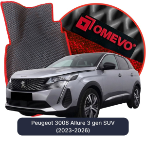 OMEVO 5D Pro Koberečky do Peugeot 3008 Allure 3. gen SUV (2023-2026)