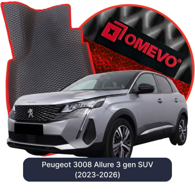 EVA autokoberce OMEVO pro Peugeot 3008 Allure 3. gen SUV (2023-2026)