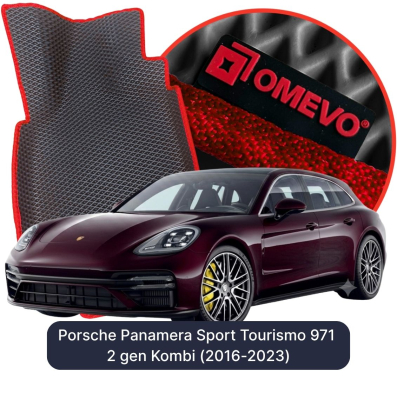 EVA autokoberce OMEVO pro Porsche Panamera Sport Turismo 971 2. gen Kombi (2016-2023)