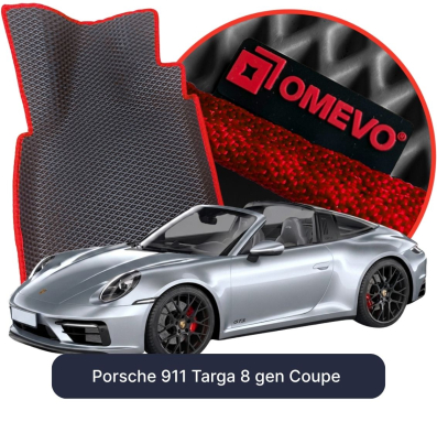 EVA autokoberce OMEVO pro Porsche 911 Targa 8. gen Coupe (2019-2025)
