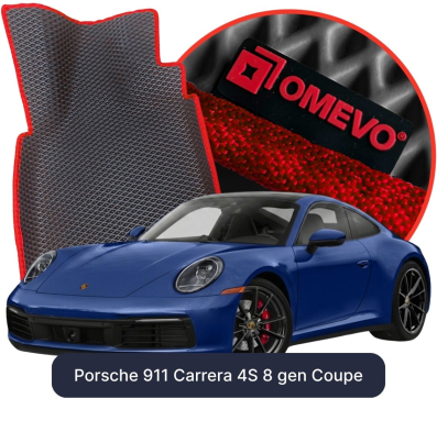 EVA autokoberce OMEVO pro Porsche 911 Carrera 4S 8 gen Coupe (2019-2025)