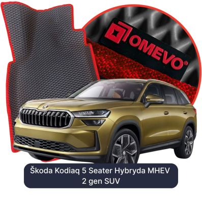 EVA autokoberce OMEVO pro Škoda Kodiaq 5-místný Hybrid MHEV 2 gen SUV (2024-2025)