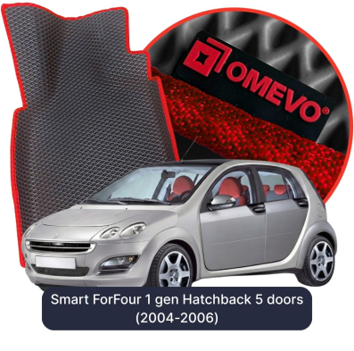 EVA autokoberce OMEVO pro Smart ForFour 1 gen Hatchback 5 dveří (2004-2006)