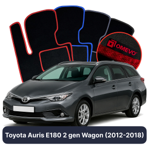 Velurové autokoberce OMEVO pro Toyota Auris E180 2 gen Kombi (2012-2018)