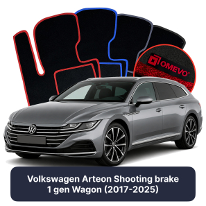 Velurové autokoberce OMEVO pro Volkswagen Arteon Shooting brake 1 gen Kombi (2017-2025)