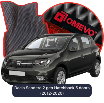 EVA autokoberce OMEVO pro Dacia Sandero 2. gen Hatchback 5 dveří (2012-2020)