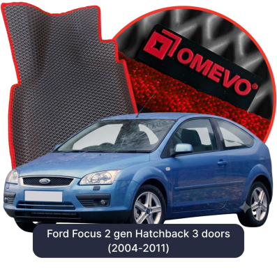 EVA autokoberce OMEVO pro Ford Focus 2 gen Hatchback 3 dveře (2004-2011)