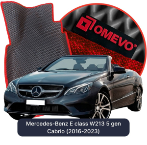 OMEVO 5D Pro Koberečky do Mercedes-Benz E třída W213 5. gen Cabrio (2016-2023)