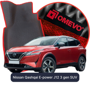 OMEVO 5D Pro Koberečky do Nissan Qashqai E-power J12 3. gen SUV (2021-2026)