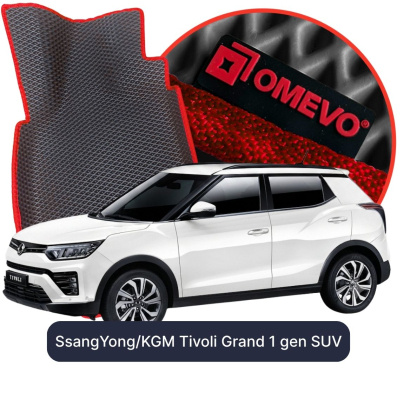 EVA autokoberce OMEVO pro SsangYong/KGM Tivoli Grand 1 gen SUV (2015-2026)