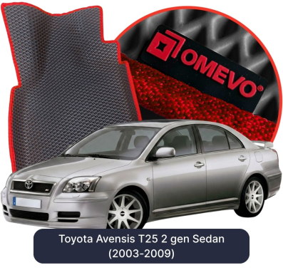 EVA autokoberce OMEVO pro Toyota Avensis T25 2 gen Sedan (2003-2009)
