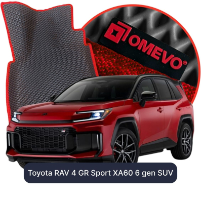 EVA autokoberce OMEVO pro Toyota RAV 4 GR Sport XA60 6 gen SUV (2025-2026)