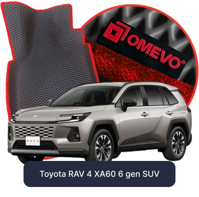 EVA autokoberce OMEVO pro Toyota RAV 4 XA60 6 gen SUV (2025-2026)