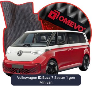 OMEVO 5D Pro Koberečky do Volkswagen ID.Buzz 7 místný 1 gen Minivan (2022-2026)