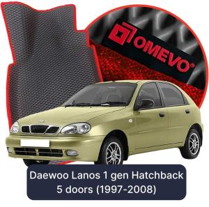 OMEVO 5D Pro Koberečky do Daewoo Lanos 1 gen hatchback 5 dveří (1997-2008)
