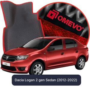 OMEVO 5D Pro Koberečky do Dacia Logan 2 gen Sedan (2012-2022)