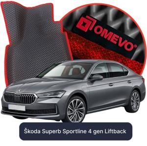 OMEVO 5D Pro Koberečky do Škoda Superb Sportline 4 gen Liftback (2023-2026)