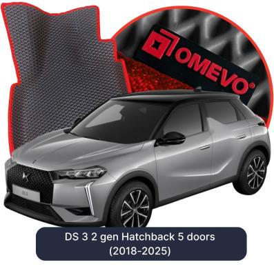 EVA autokoberce OMEVO pro DS 3 2 gen Hatchback 5 dveří (2018-2025)