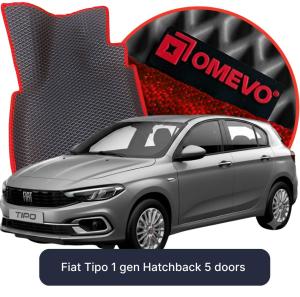 OMEVO 5D Pro Koberečky do Fiat Tipo 1 gen Hatchback 5 dveří (2015-2026)