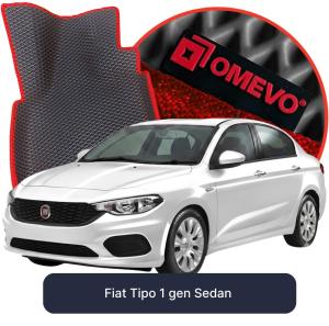 OMEVO 5D Pro Koberečky do Fiat Tipo 1 gen Sedan (2015-2026)