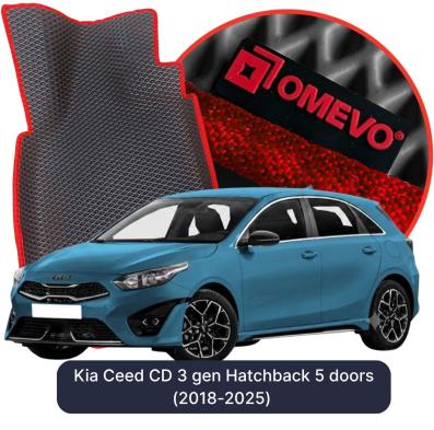 EVA autokoberce OMEVO pro Kia Ceed CD 3 gen Hatchback 5 dveří (2018-2025)