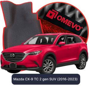 OMEVO 5D Pro Koberečky do Mazda CX-9 TC 2 gen SUV (2016-2023)
