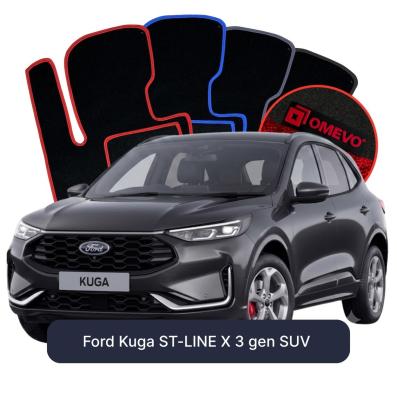 Velurové autokoberce OMEVO pro Ford Kuga ST-LINE X 3 gen SUV (2019-2026)